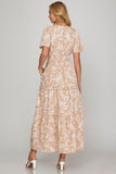 VESTIDO MAXI FLORES