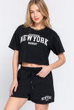 BLUSA CROP NEW YORK