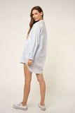 BLUSON SHIRT DRESS