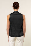 BLUSA ABOTONADA SIN MANGA